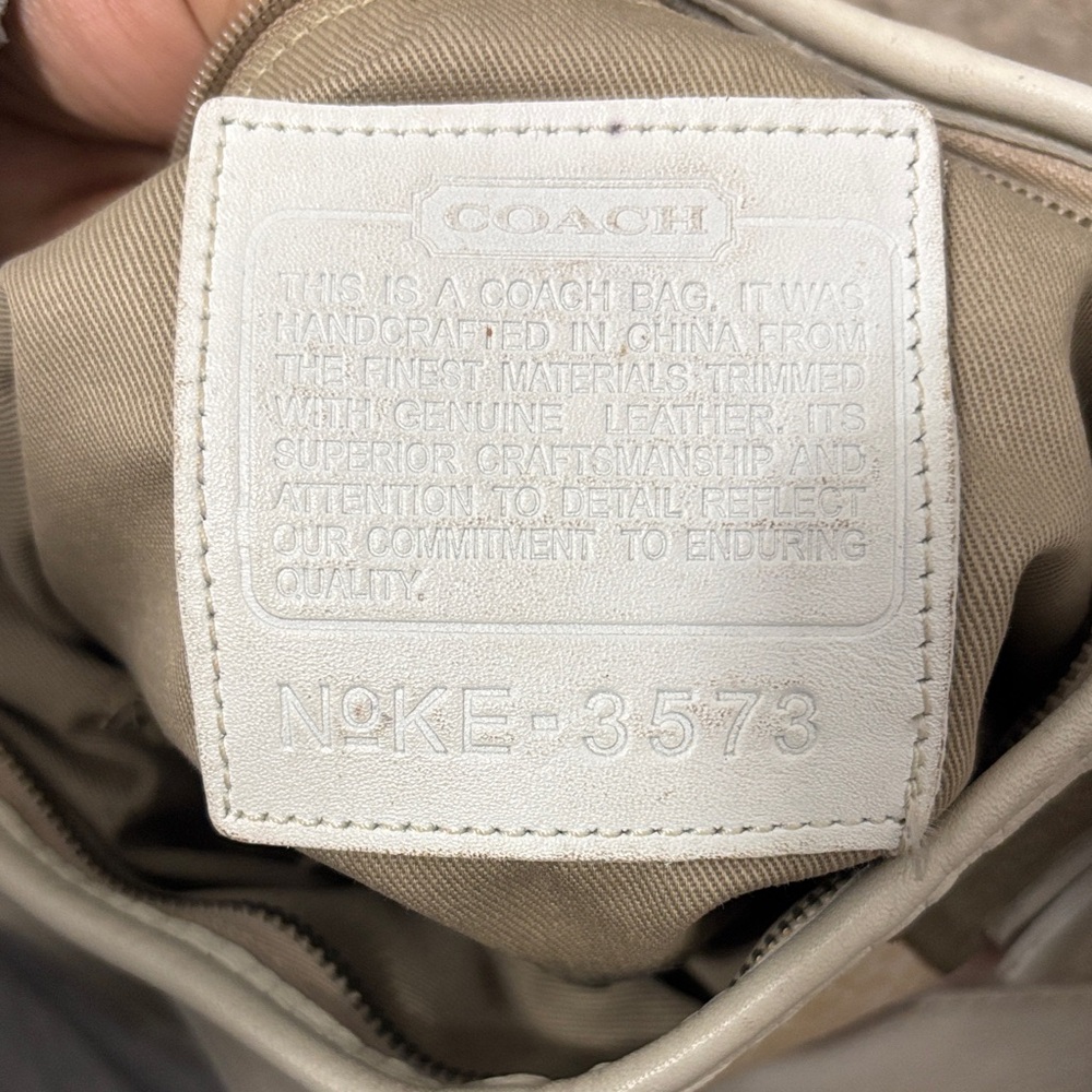 Authentic Coach 3573 Patchwork Handbag - image 3